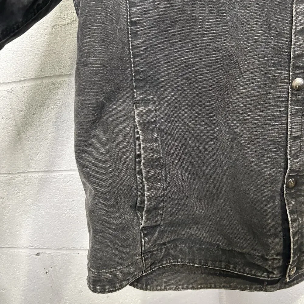 Carhartt Sandstone Hooded Multi-Pocket Jacket “Black” J284 - Picture 6 of 16
